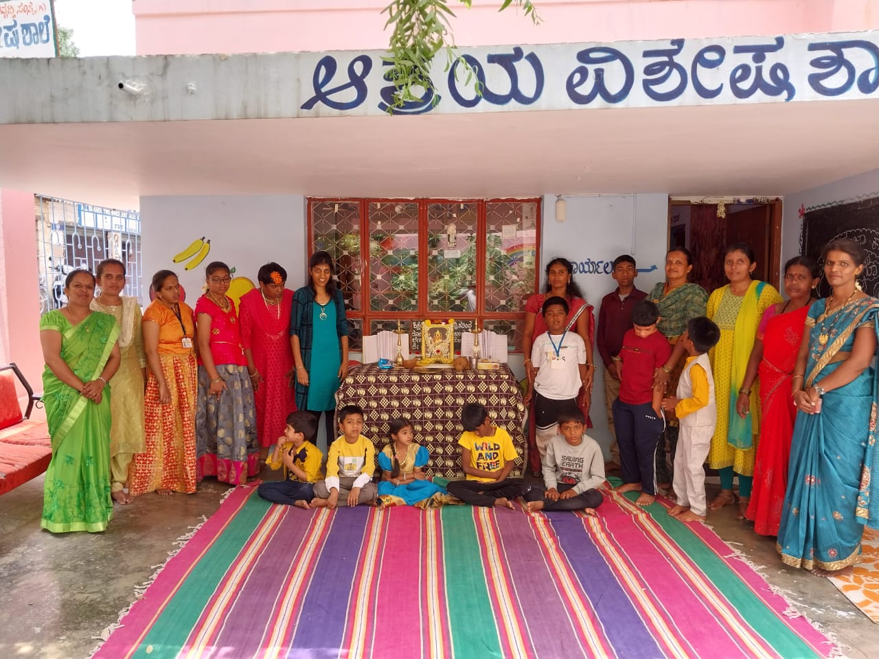 A festival celebration at school