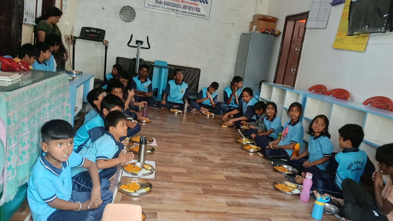 Midday meal at school