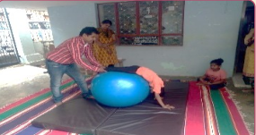 Physiotherapy session